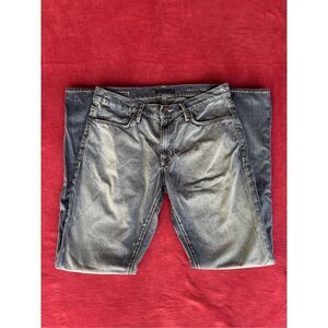 John Varvatos Faded Blue Straight-Leg Jeans